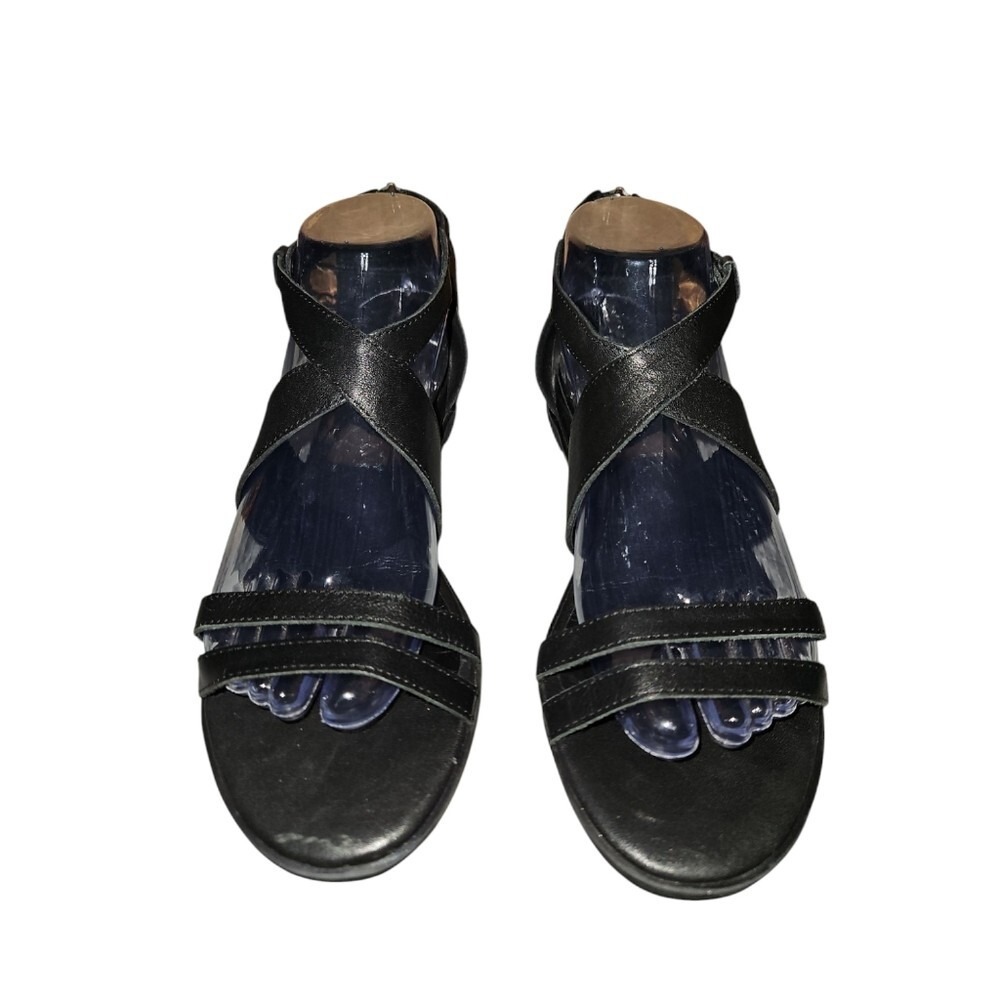 Eileen Fisher Cici Sandal Black Women's Size 8 - Picture 3 of 8